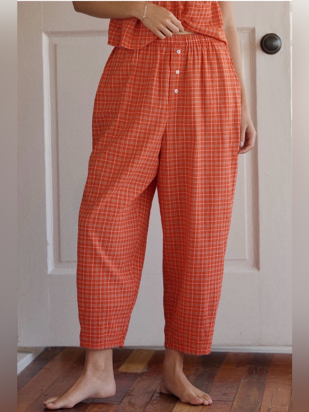 Anthropologie LyreBird Barrel Boxer Pants